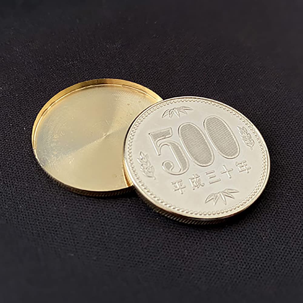 

Расширенная оболочка Япония 500 500 иен монета реплика оболочка 500 иен монета расширенная оболочка монета магия магический инструмент магический инструмент [магия магия] иена/ крупный план