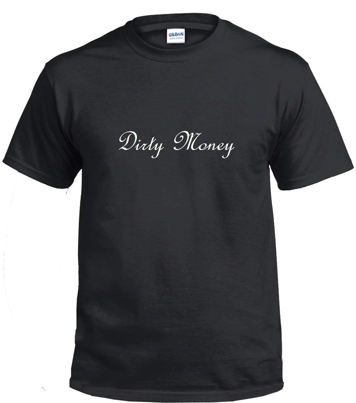 

Футболка Грязные деньги S M L XL 2XL 3XL 4XL Хлопок Уличная преступность Городская футболка 3XL