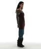 PARTIMENTO WOMEN Asymmetrical Knit Arm Warmer Top_Mix Beige