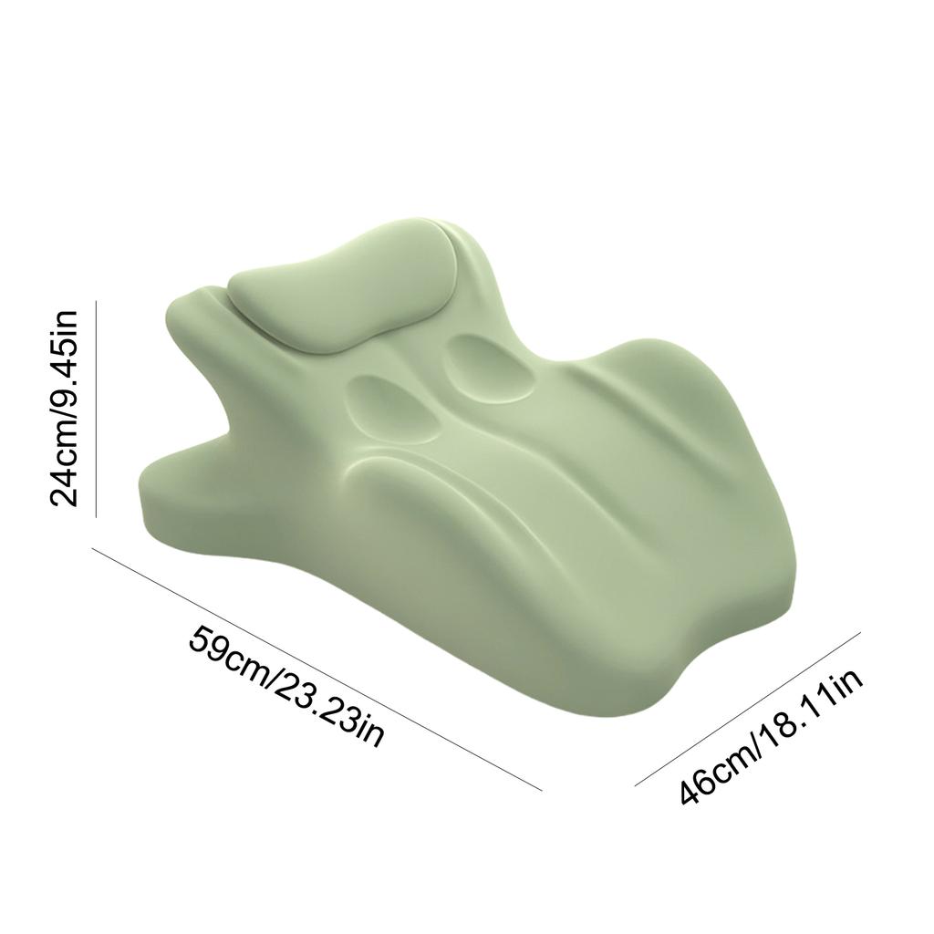 Couples Butt Cushion Memory Foam Wedge Pillow Bed Pillow for Reading Sleeping Lying Lumbar Support Pillow