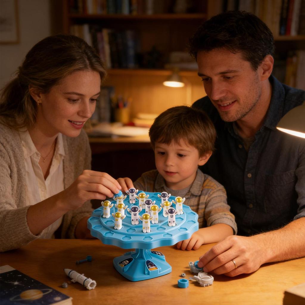 Balance Games for Kids Interactive Funny Desk Toys Animal Family Learning Board Games for Kids Girls Boys Adults Classroom