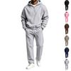 Ensemble Deux Pièces Sweat à Capuche Sweatshirt pour Homme Femme avec Pantalon Ample