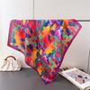 Women Spring Summer Square Scarf 70*70cm Soft Satin Scarves Headscarf Female Foulard Beach Bandana Ladies Neckerchief Hair band