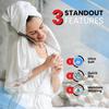 Luxury 100 Cotton Towel Set 8 Piece Bathroom Towel Set 2 Bath Towels 2 Hand Towels 4 Washcloths Soft Absorbent Towels for Bathr