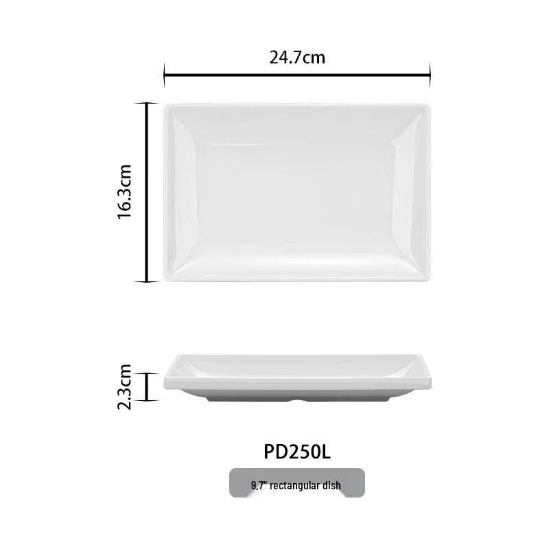 Wuhe Melamine Rectangular Serving Dishes