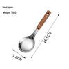 Five-Piece Kitchen Utensil Set: Non-Scalding Spatula, Spoon, Slotted Spoon, Stir-Fry Shovel, and Soup Spoon.