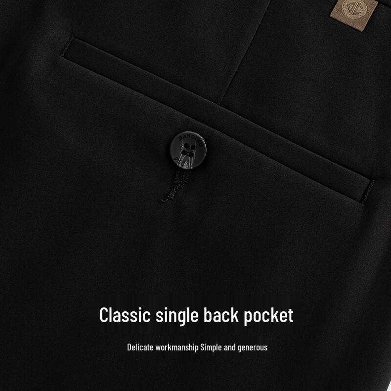 Men's Wrinkle-Resistant Business Casual Trousers