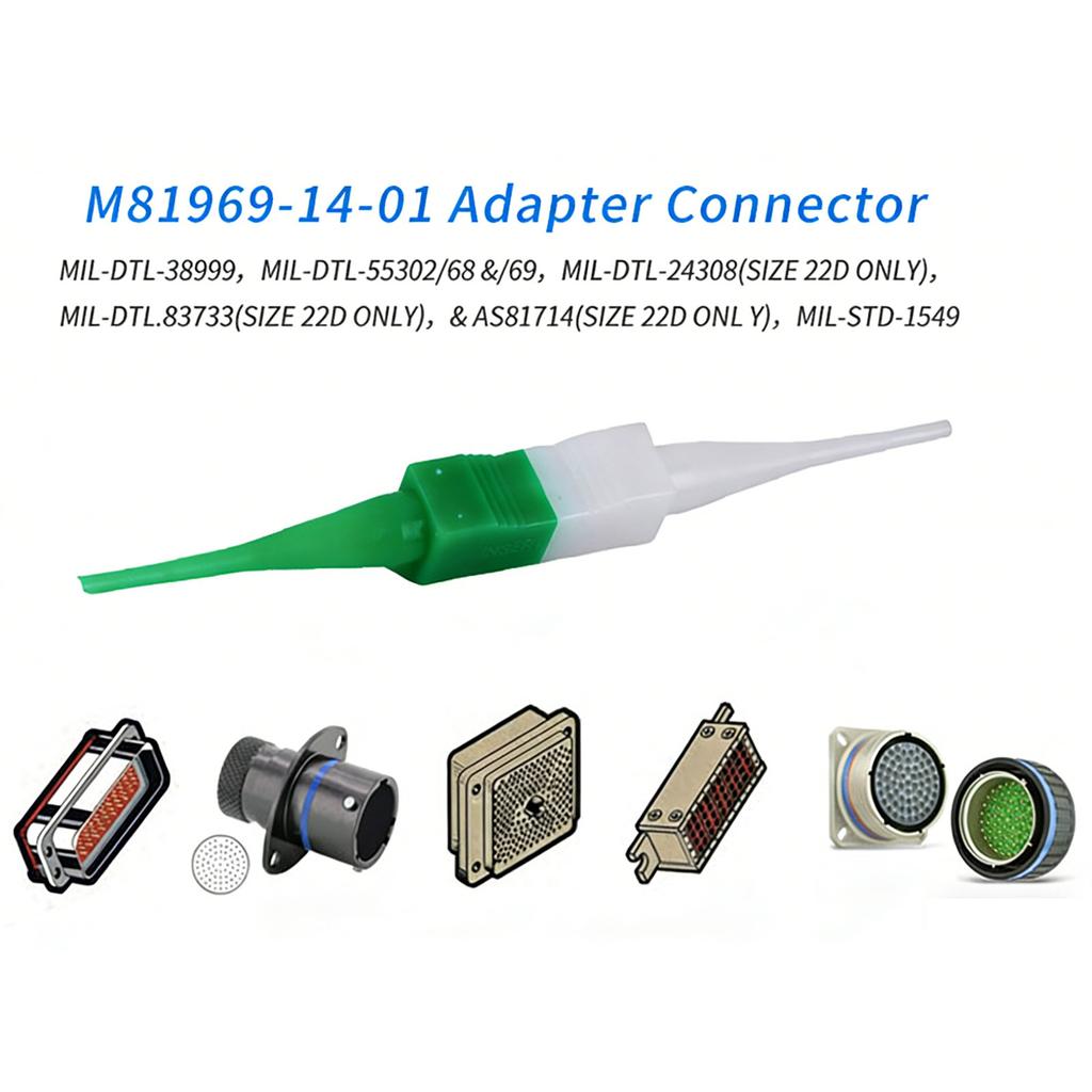 M81969/14-01 Strumento ergonomico in plastica per la rimozione dei pin dei connettori, ideale per cablaggi elettrici automobilistici e progetti fai-da-te.