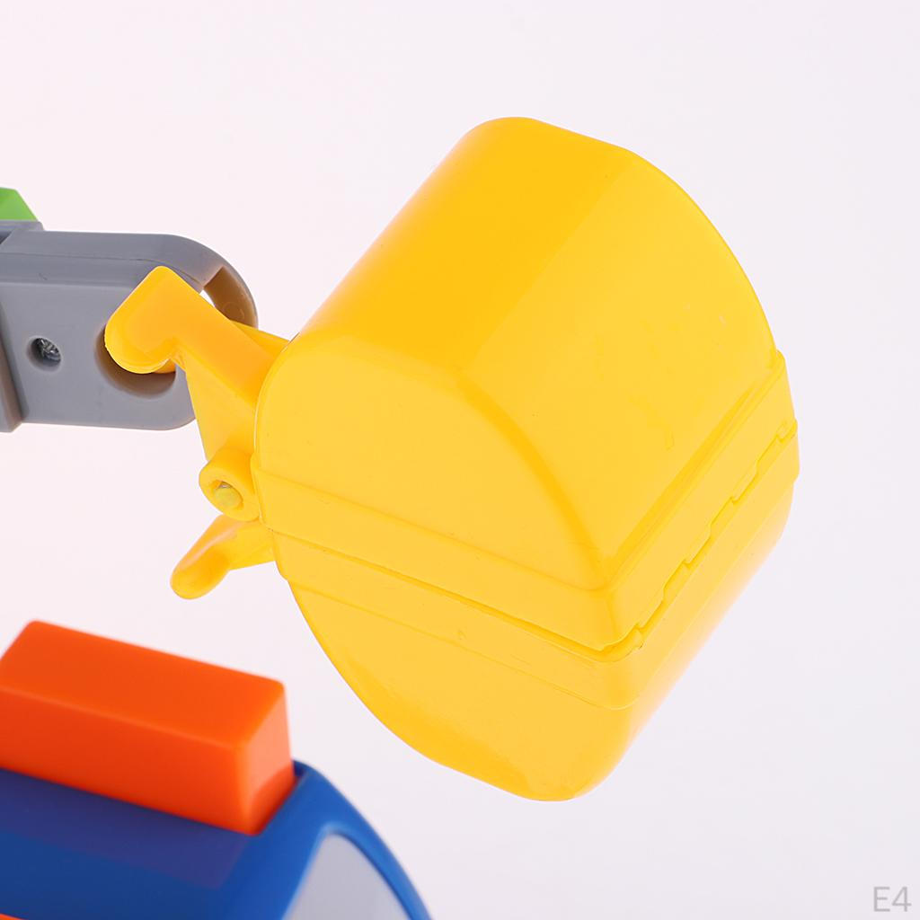 Assembly Plastic Car Simulation Truck Blocks Kit Educational Toys