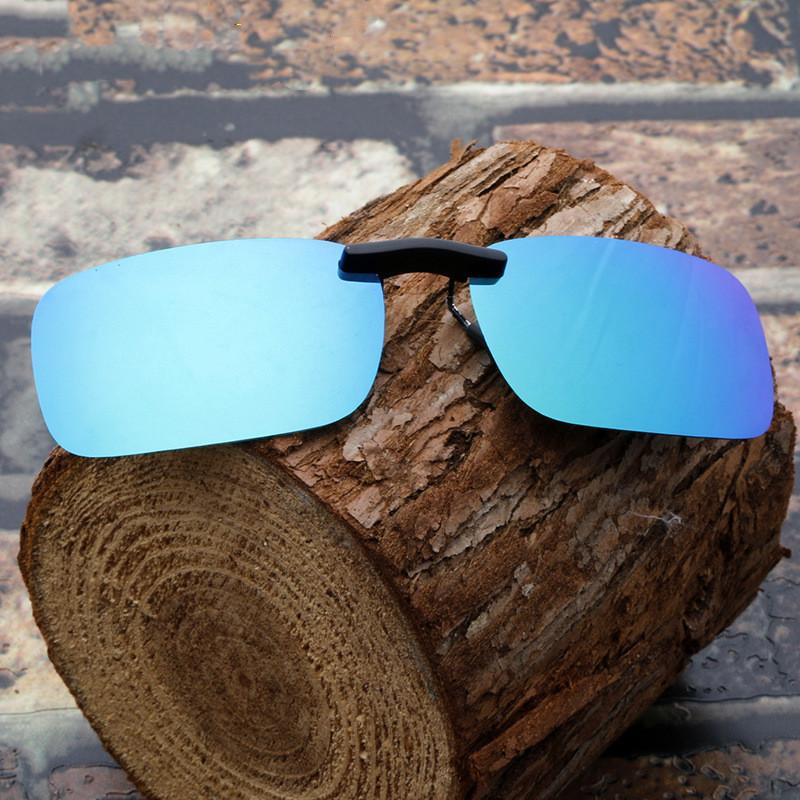 Clip Lunettes de Soleil Polarisées Métal Changeant de Couleur Homme et Femme Vision Nocturne Film Couleur Presbytie Myopie Clip Lunettes de Conduite Clip