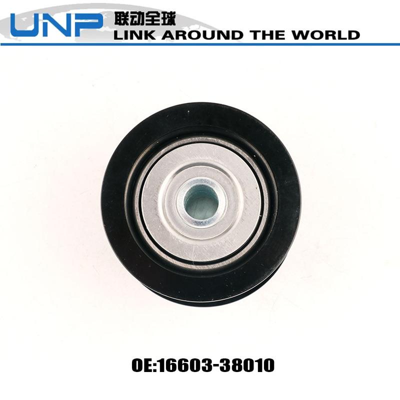 16603-38010 Drive Belt Idler Pulley For Toyota Sequoia Tundra Land Cruiser Lexus GX460 LX570 1660338010