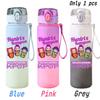 For KPOP Cup 750ML Bottle Portable Sports Kpop Plastic Anime Gradient Drinking Direct Drinking Water Cup Gourd Container