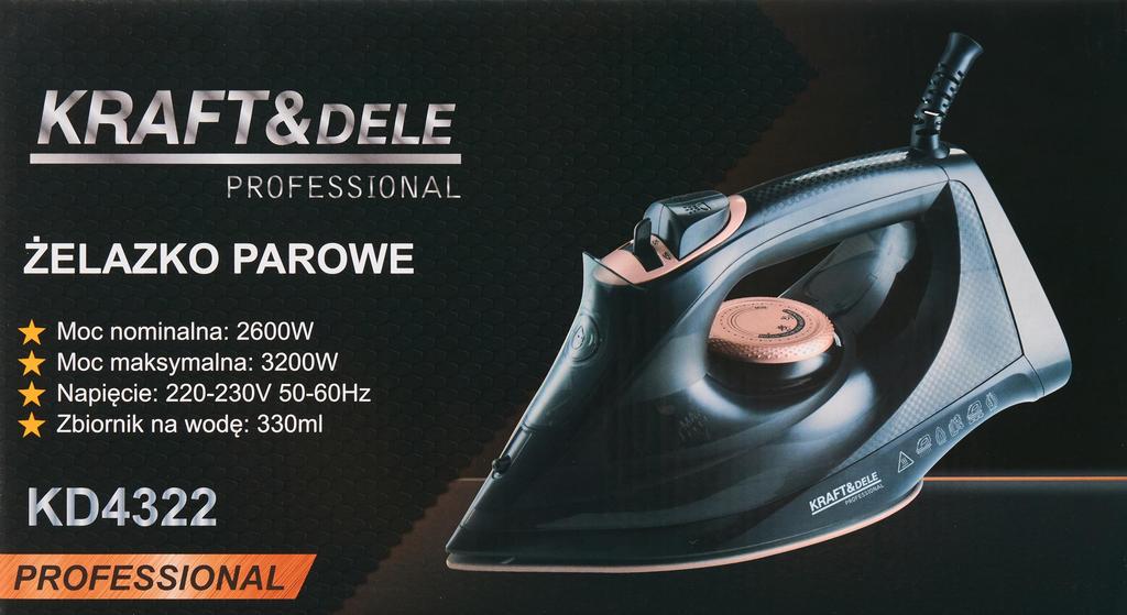 Steam iron 3200W 330ml KD4322
