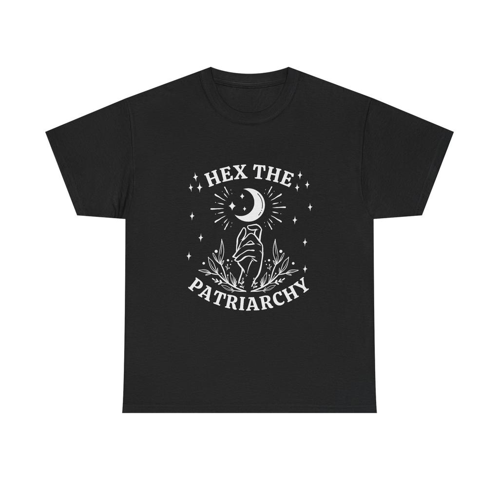 Hex The Patriachy T Shirt - Feminist Witch T-Shirt - Gift For Witches