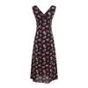 Retro Chic Floral Suspender Skirt New Summer Seaside Vacation Fashion Temperament Sleeveless Dress