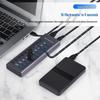 10-Port USB 3.0 Hub with Independent Switches and High Current Expansion Dock
