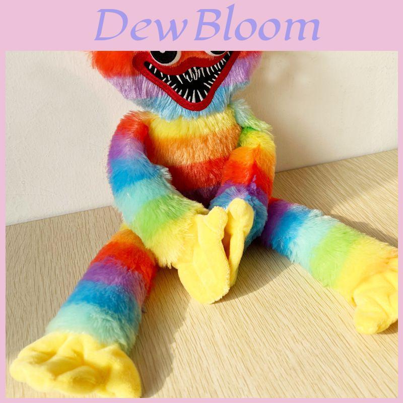 Peluche Huggy Wuggy Arcoíris - Inspirado en el Juego Poppy Playtime Suave Y De Alta Calidad