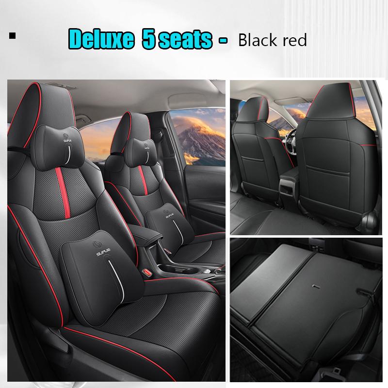 Car Special Seat Covers For Toyota Corolla Cross SUV  2025-2025 Leather Waterproof Automotive protective Cushion Accessories