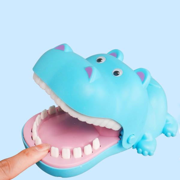Beißendes Fingerspiel Lustiges Spielzeug Mund Zahnarzt Nette Kinder Kind Erwachsener Beißendes Fingerspiel Lustiges Spielzeug Mund Zahnarzt Nette Kinder Kind Erwachsener