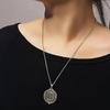 Rotating Decision Coin Necklace Vintage Copper Jewelry Adjustable Clavicle Chain Accessory For Men And Women