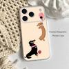 Animal Dachshund Dog Cute For iPhone 11,12,13,14,15,17,16,Pro,Plus,E,Max,Air,Mini Clear Magnetic Frosted Cover