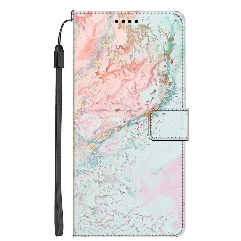 

Leather Flip Covers For Oneplus 3 3T 5 5T 6 6T 7 7T Pro Cases Marble Wallet Book Stand Card Covers For Oneplus 11R 11 R 5G 9 10R Oneplus 9R&Case & Strap імбирний