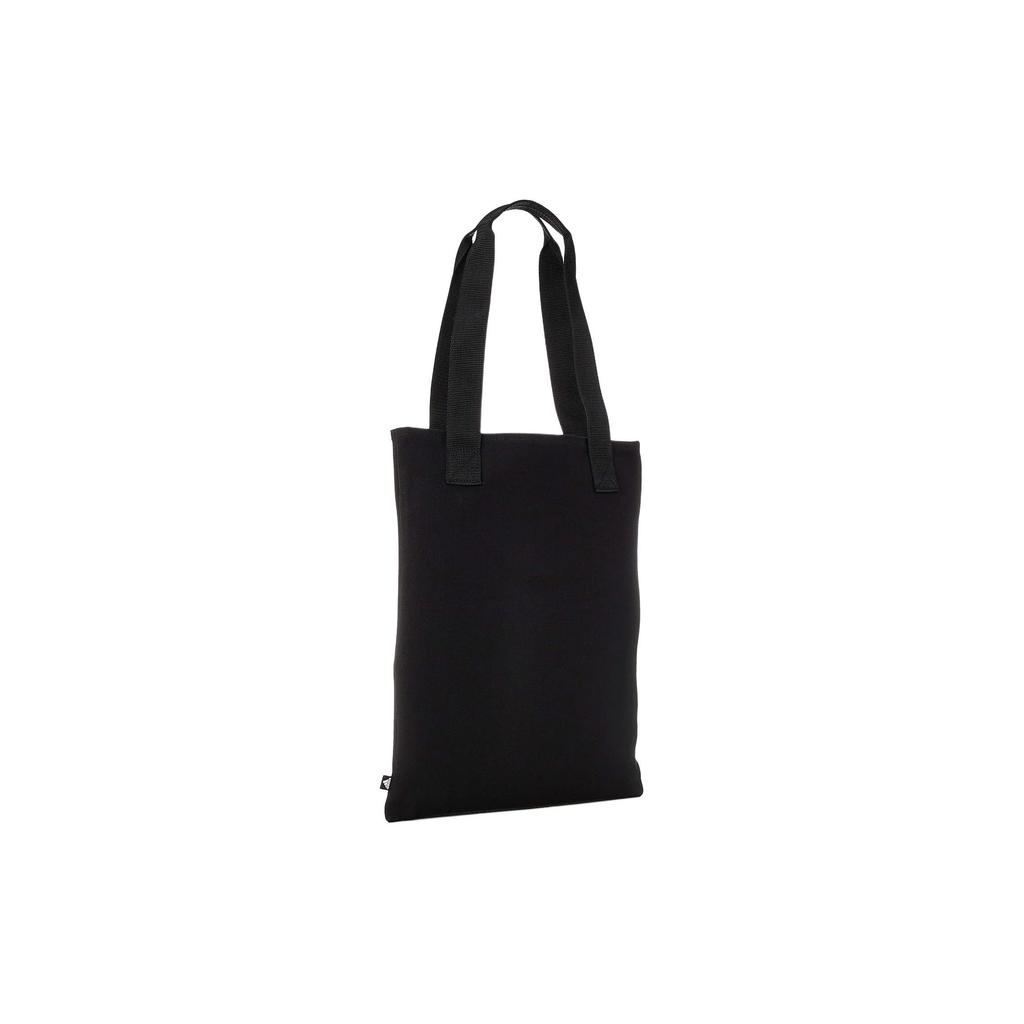 Adidas Canvas Shopper Open Top Tote Bag Unisex Tote Bags Black GT4785