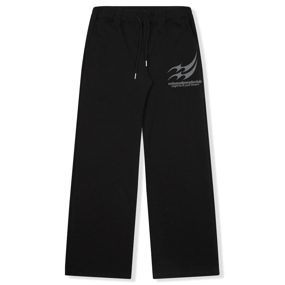Nasyujeueol People Club Wide Pants [Black]
