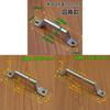 Modern Minimalist 304 Stainless Steel Drawer Pull Handle With Polished Finish For Kitchen Cabinets