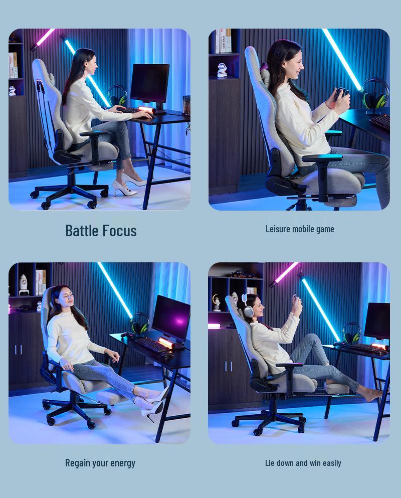 Ergonomischer Gaming- und Bürostuhl: Bequem für lange Stunden, ideal für den Heim- oder E-Sport-Gebrauch