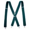 Bretelle da Uomo Regolabili Elastiche Schiena a X Bretella da Donna per Pantaloni Larghezza 2,5 cm 4 Clip Bretelle Elastiche Regolabili Posteriori