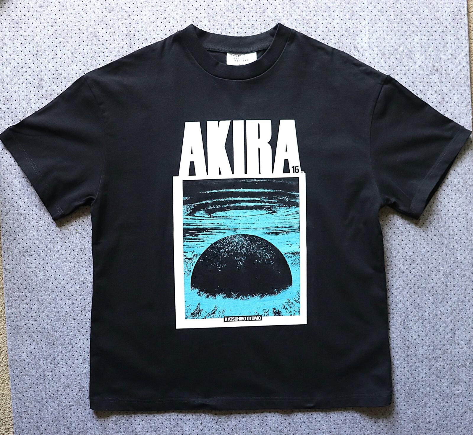 Vetements AKIRA T-Shirt Black Katsuhiro Otomo X-Large Double Sided Graphics Rare XL