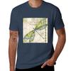 Dragonfly Daydreamsjp3432 Tshirt Simple Solid Color Crew Neck Tee