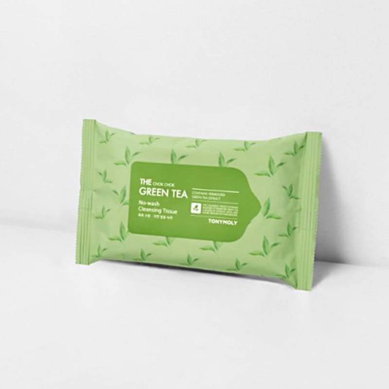 [Tony Moly] The Moist Green Tea Cleansing Tissue 20 sheets