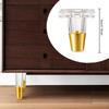 Acrylic Furniture Leg for Chair And Sofa, Design TV Cabinet Wardrobe