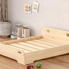 Solid Wood Pet Bed: All-Season Dog & Cat House with Removable, Washable Mattress - Off-Ground Design for Winter Warmth