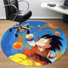 1pcDragon Ball Z Goku Office Round Area Rug, Indoor Mat Suitable For Office, Bedroom Living Room Home Decor, Room Deco,  Offic a0928101
