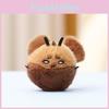 Cute Mini Plush Cockroach Toy Soft Doll Adorable Keychain And Bag Charm For Kids