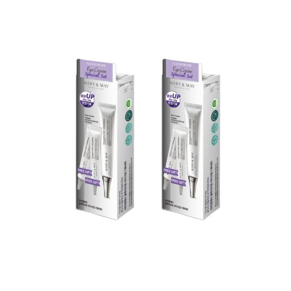 Mary & May Tranexamic Acid + Glutathione Eye Cream 30g [1ea / 2ea Set Option] Brightening Eye Care K-Beauty
