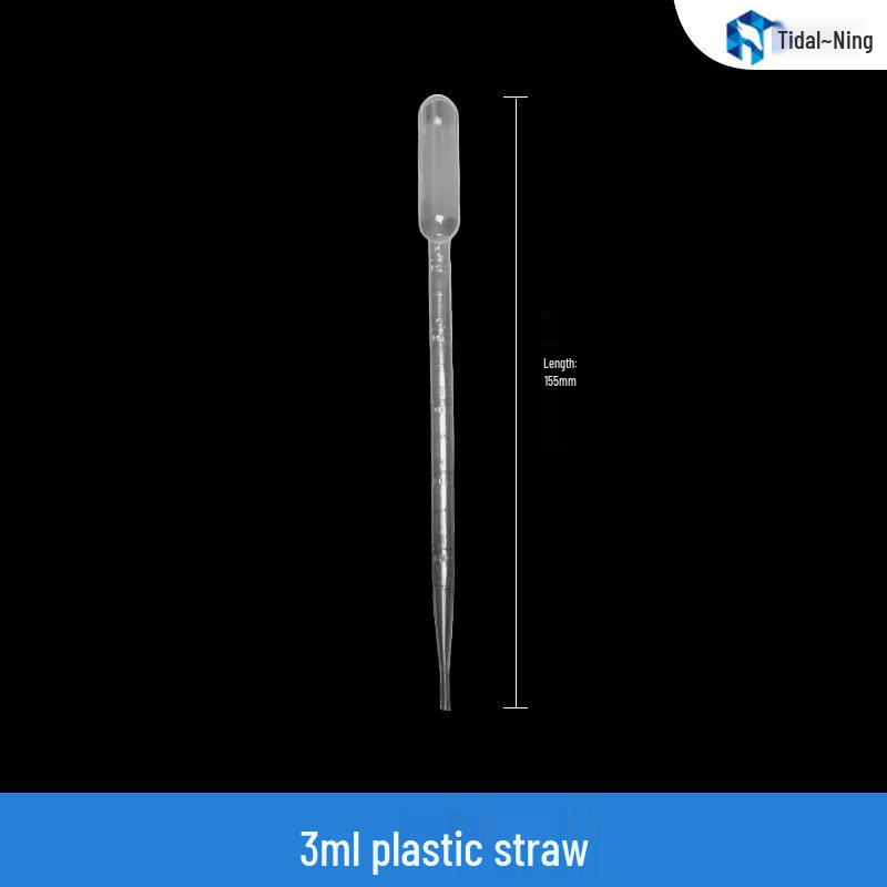 

Набор из 100 одноразовых градуированных пластиковых пипеток-капельниц объемом 3 мл