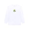 MALBON GOLF [Grateful Dead] Gores Round Long Sleeve T-Shirt White (Man)