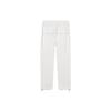 Fila Emerald Solid Woven Straight Leg Sports Pants Women Pants Cloud-White F11W334807F-WT