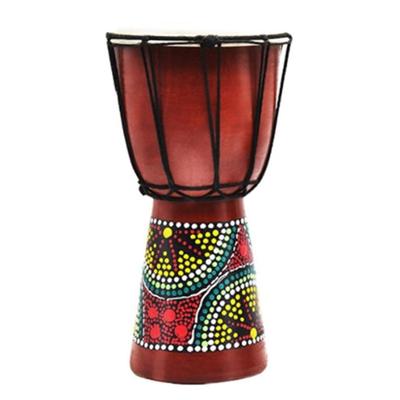 KINOKINO Djembe African Drum Ethnic Instrument Percussion Instrument (Random Size, Approx. 14cm)