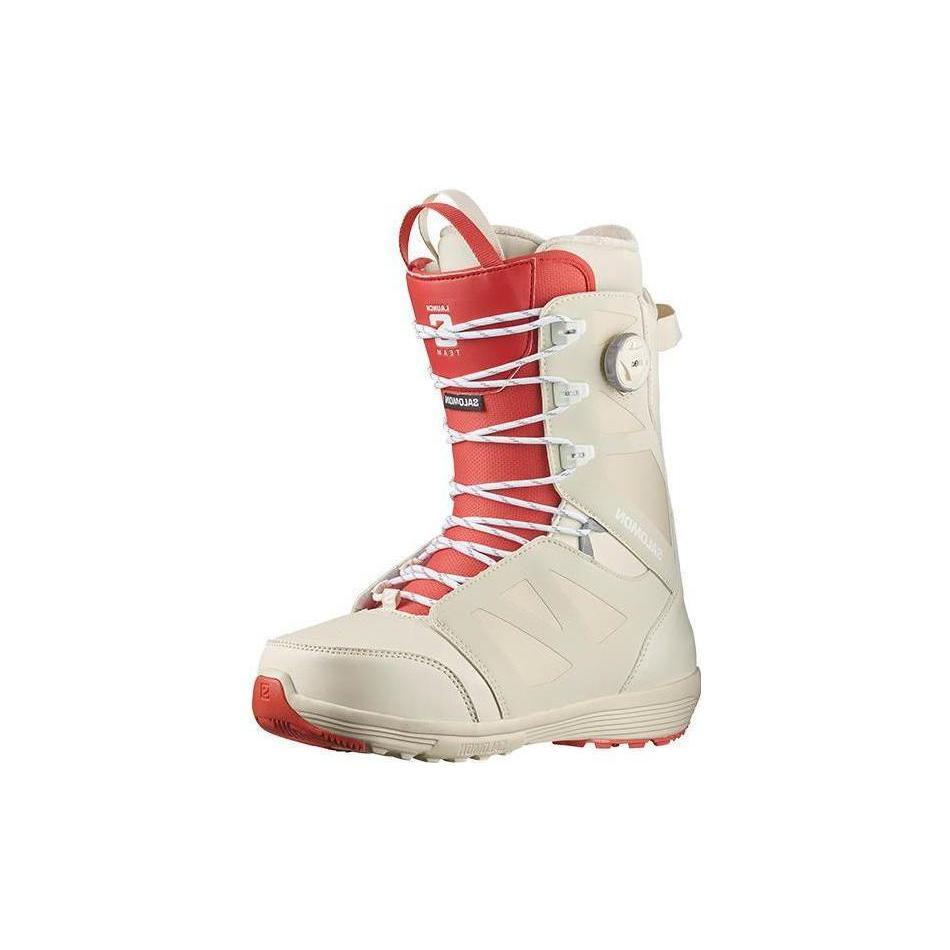 

New SALOMON Thermal Abrasion Resistant Cushioning Crew Snow Boots Men s White L47323100 45