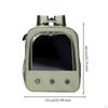 Pet Carrier Backpack with Window Ventilated Cat Breathable for Cats, Small Dogs, Travel,
