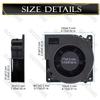 1pcs Gdstime 120mm 12cm Blower Fan  5V 12V 24V 48V 110V 115V 220V 240V 120X120X32mm Ball Computer Radial Turbo Fan Cooling Fan