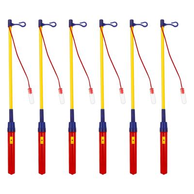 Frcolor Lantern Sticks, Set of 6, Lantern Handles, Plastic Poles, Handheld Lantern Hangers, Accessories, Decorations, Toys