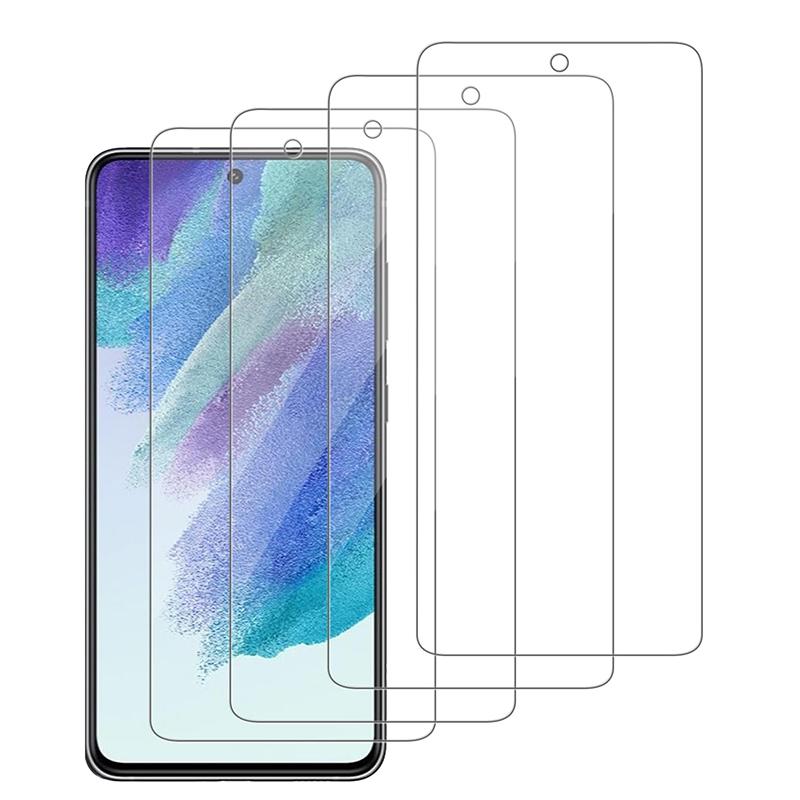 4pcs Premium Tempered Glass for Samsung Galaxy S26 S25 Edge S24 Ultra S23 S22 S21 Plus FE Note20 Screen Protector Fingerprint Unlock Glass Flim