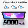 Android 14 4GB RAM Installed 2GB 32GB 1280x800 IPS Dual Dual 10-inch Tablet, (2GB + Expandable), ROM, 6000mAh, Display, Speakers, Cameras, Type-C