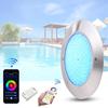 Lumière de piscine murale NuFeng LED ultra-fine en acier inoxydable